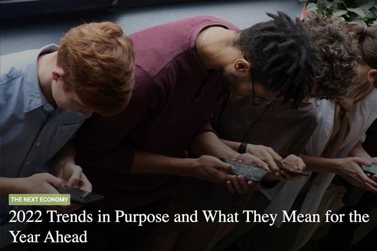 Sustainable Brands - 2022 Trends in Purpose