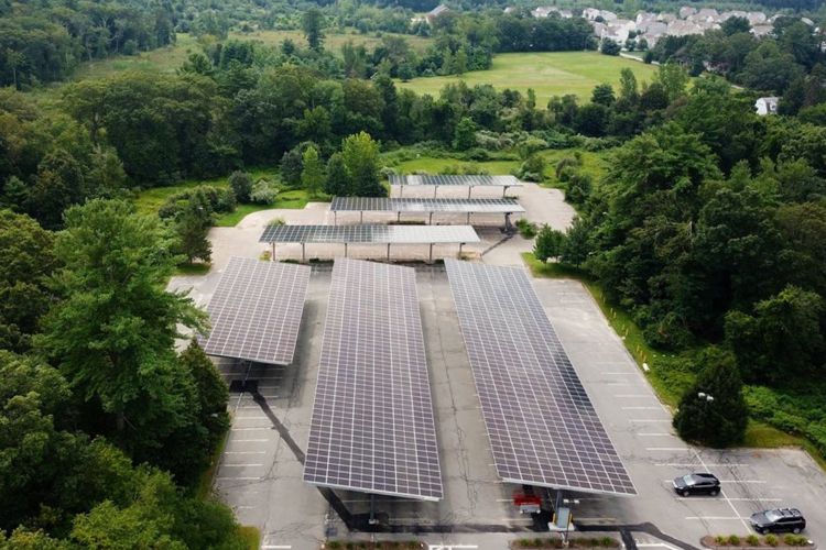 Plankton Energy solar development in Hopkinton, MA