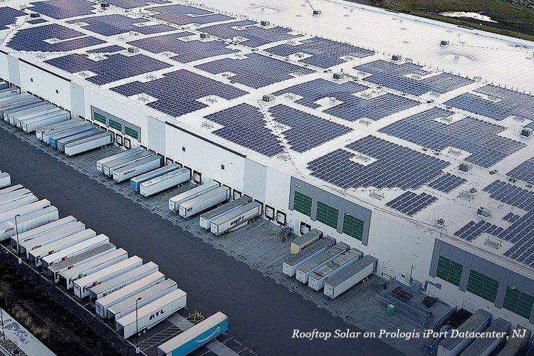 Renewable Energy in Real Estate-rooftop Solar onPrologis iPort datacenter-GreenMoney