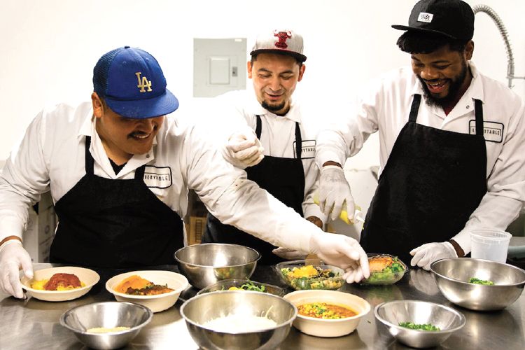 Everytable is a Los Angeles based social enterprise providing nutritious, fresh food affordable and accessible to all, including many in food deserts or underserved communities