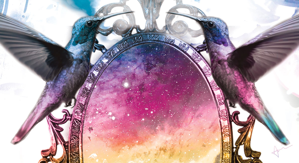 Cosmic Mirror - Acacia Carr - Uncommon Creative - GreenMoney April, 2019