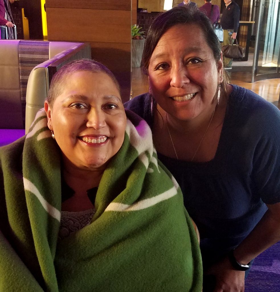 Susan White and Becky Albert-Breed