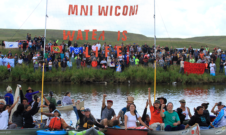 Water is Life-Standing Rock-by Allie Fredericks