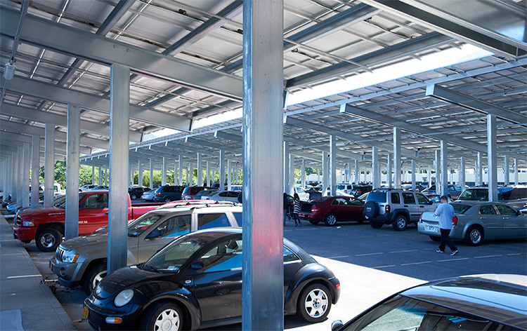 Washington Metro Area Transit Authority parking lot solar canopy-JLL-GreenMoney
