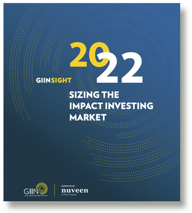 2022 GINN Sight Sizing the Impact Investing Market report