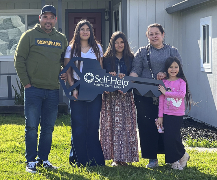 Quintero family became homeowners with a Self-Help CU loan
